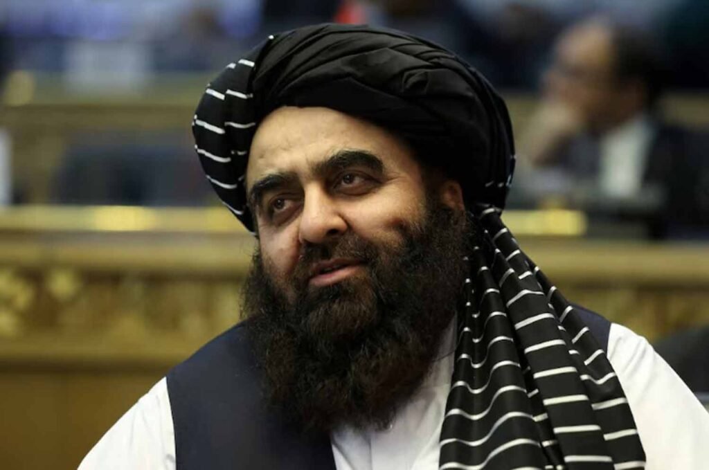 Acting Foreign Minister of Afghanistan's Taliban movement Amir Khan Muttaqi