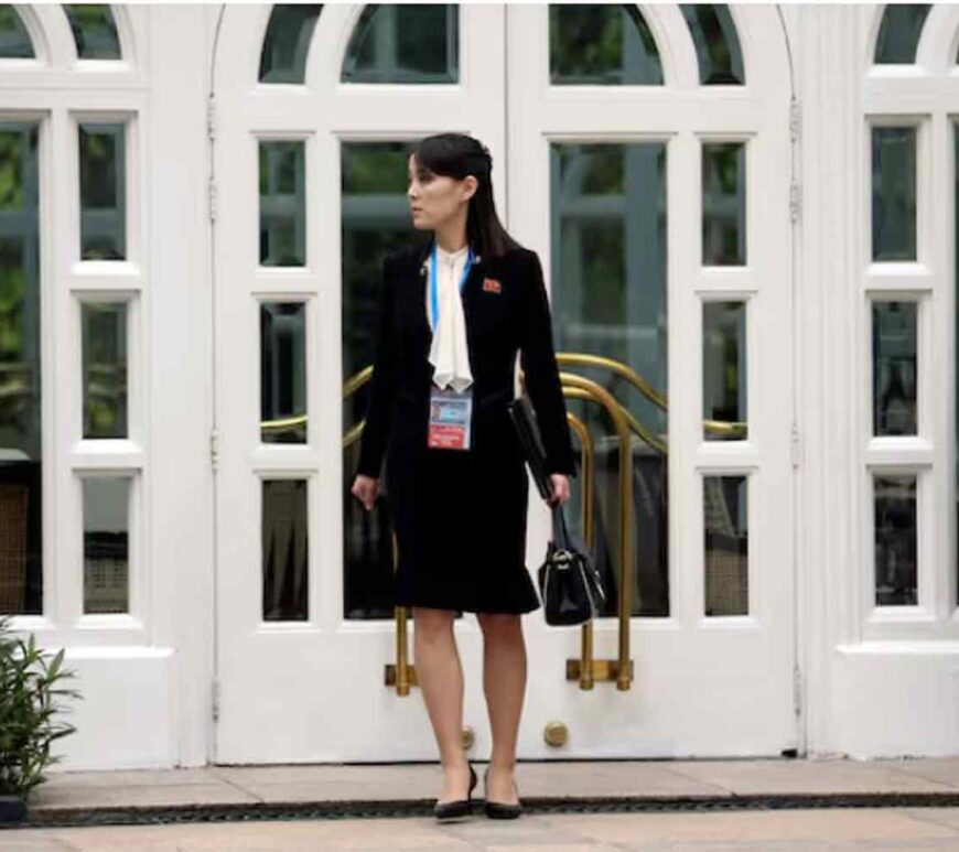 Kim Yo Jong, sister of North Korea's leader Kim Jong Un