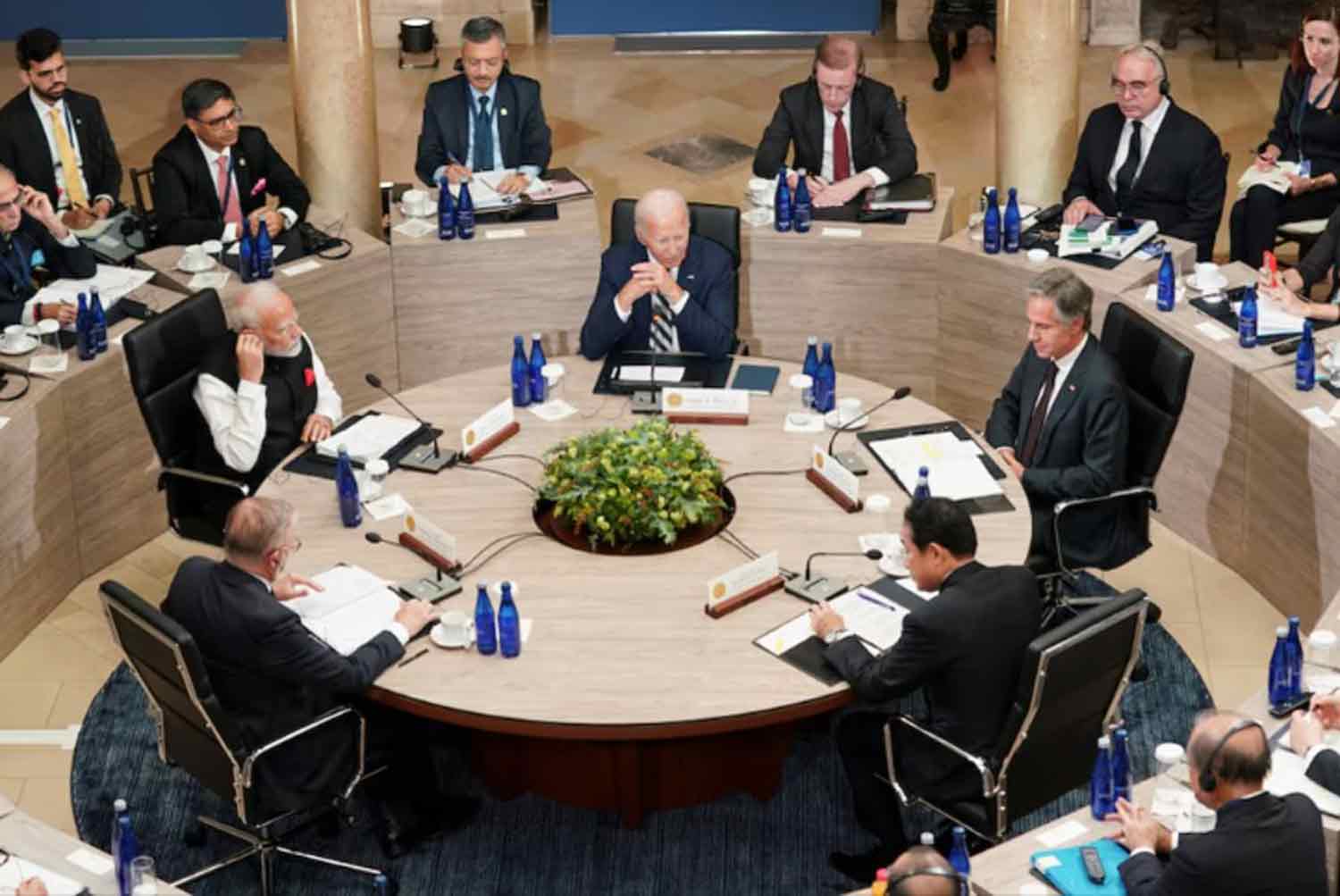 Quad group enhances collaboration on maritime security during Biden’s farewell summit