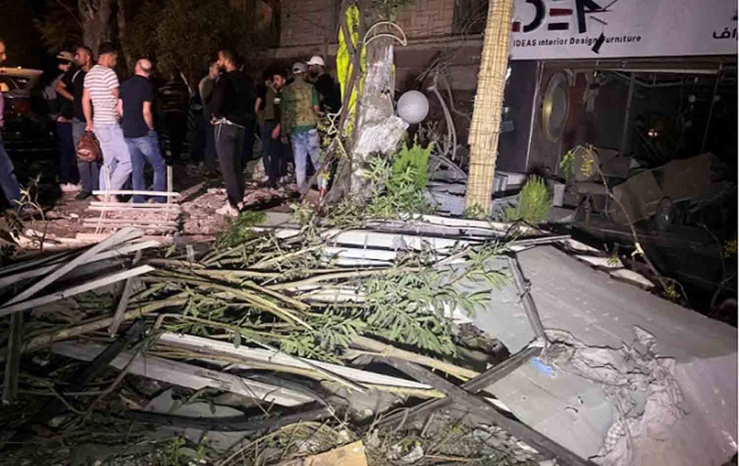 Three civilians killed in an Israeli airstrike on Damascus