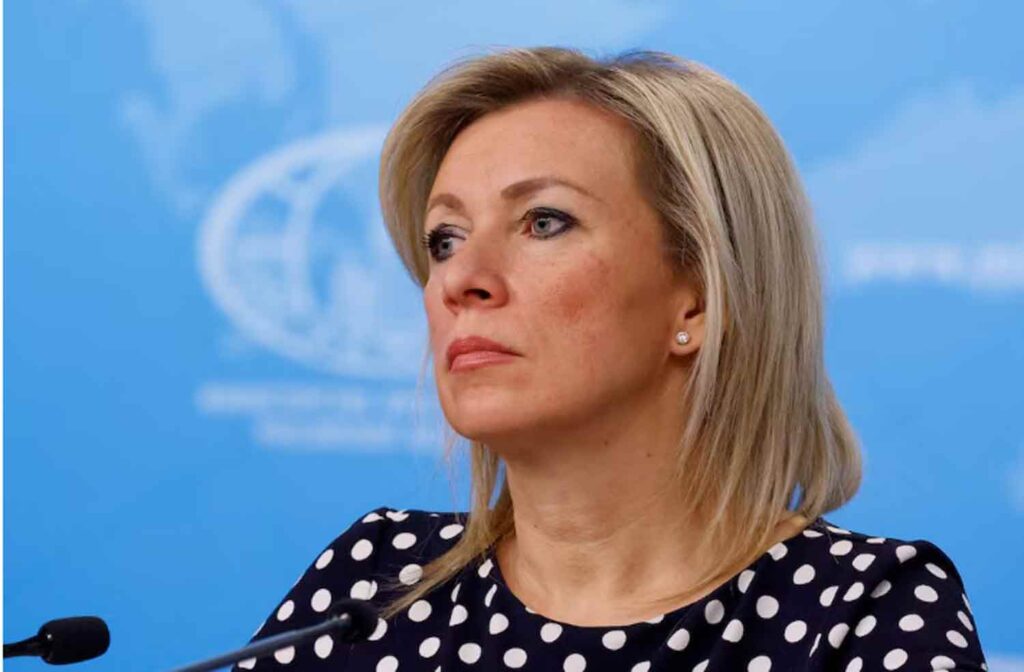 Spokeswoman of Russia's Foreign Ministry Maria Zakharova