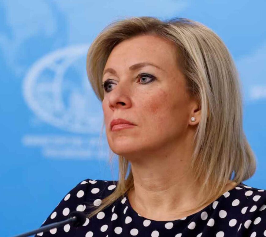 Spokeswoman of Russia's Foreign Ministry Maria Zakharova