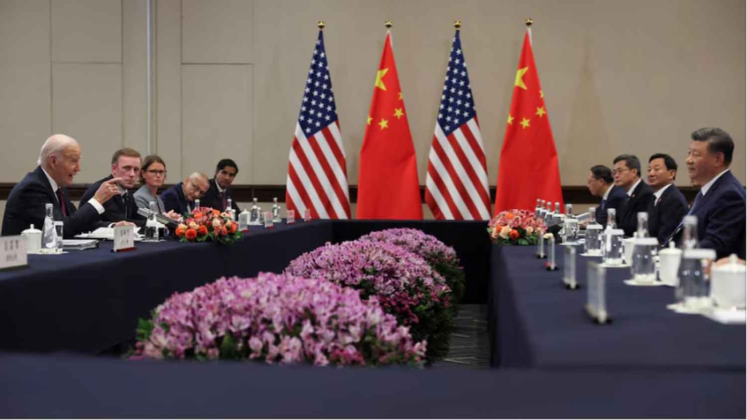 Xi announces collaboration with Trump’s team during his meeting with Biden in Peru
