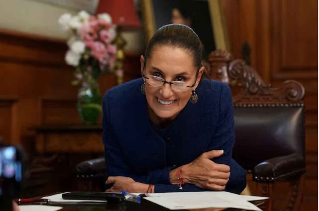 Mexico's President Claudia Sheinbaum