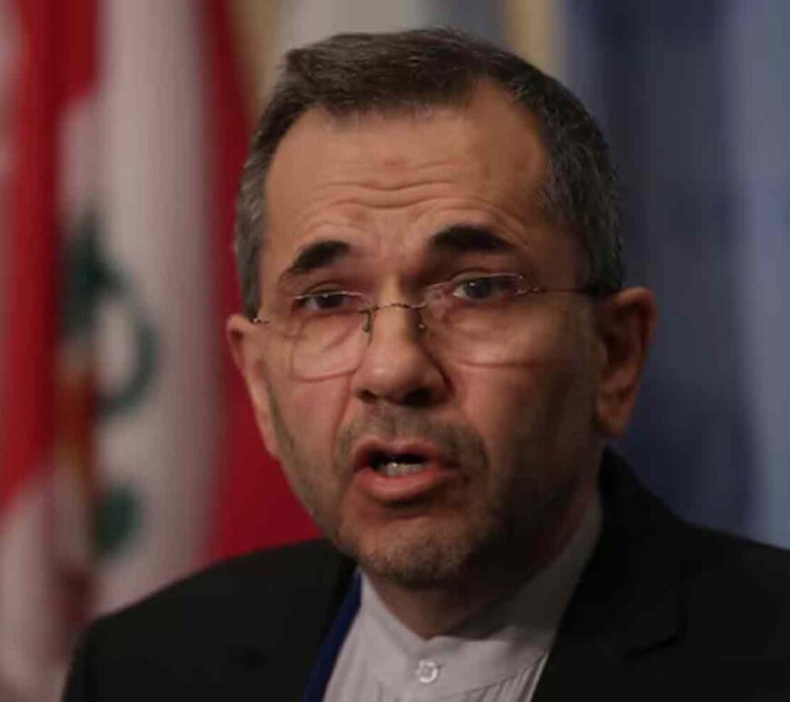 Iran's deputy foreign minister and senior nuclear negotiator Majid Takhteravanchi.