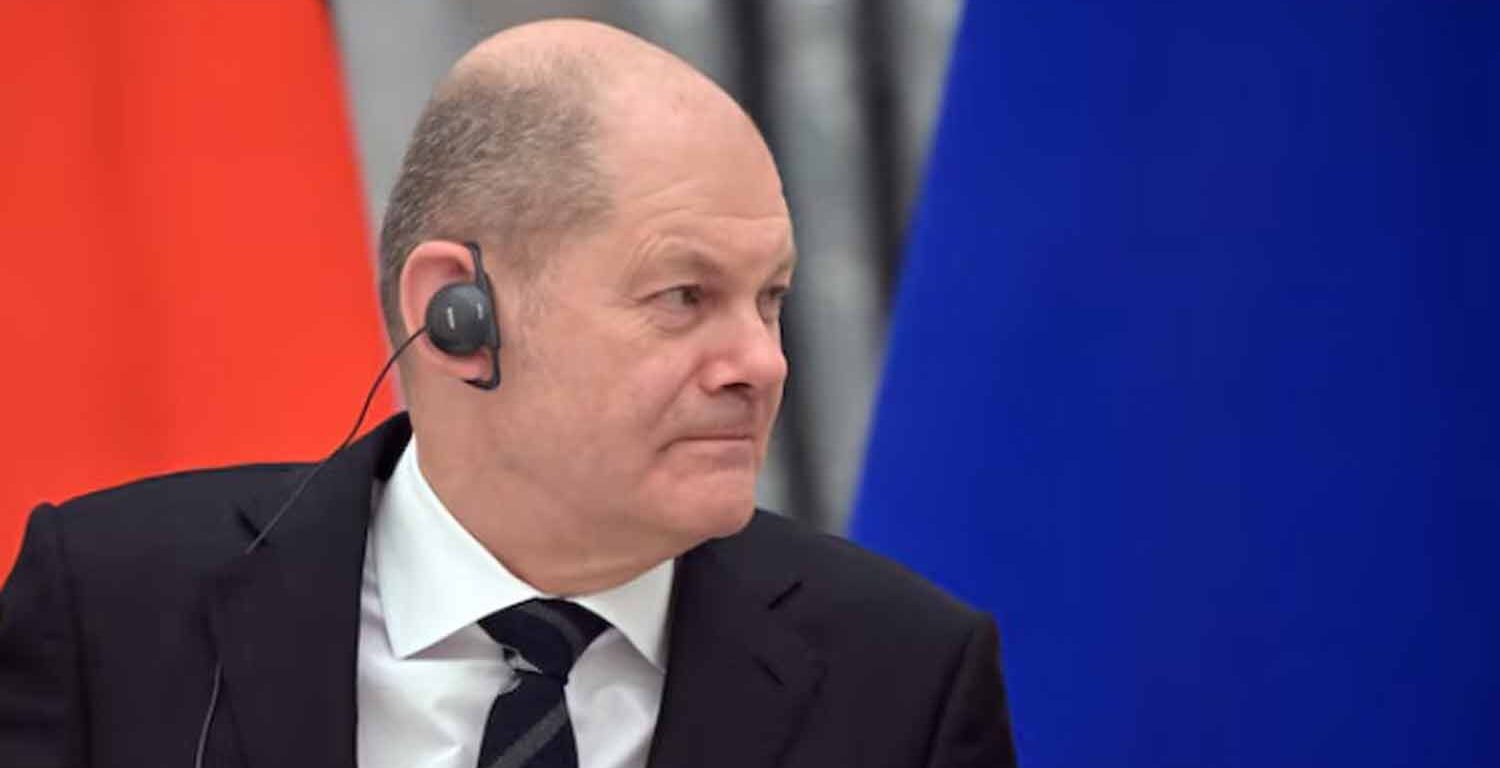 German Chancellor Olaf Scholz