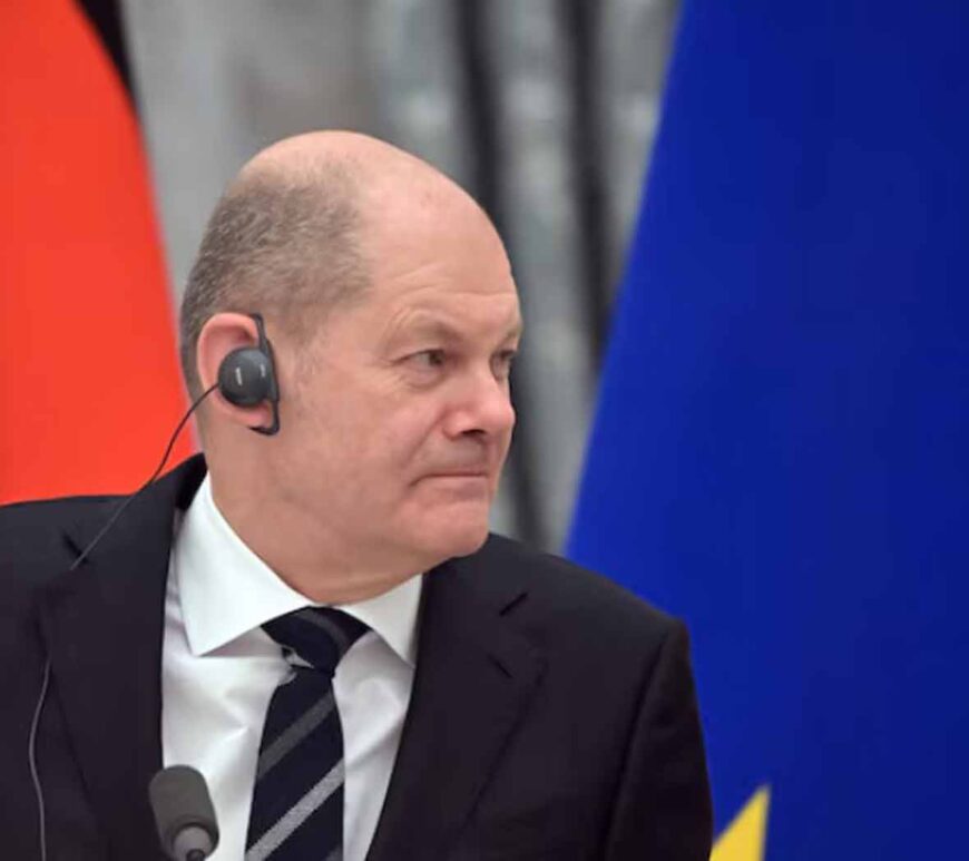 German Chancellor Olaf Scholz