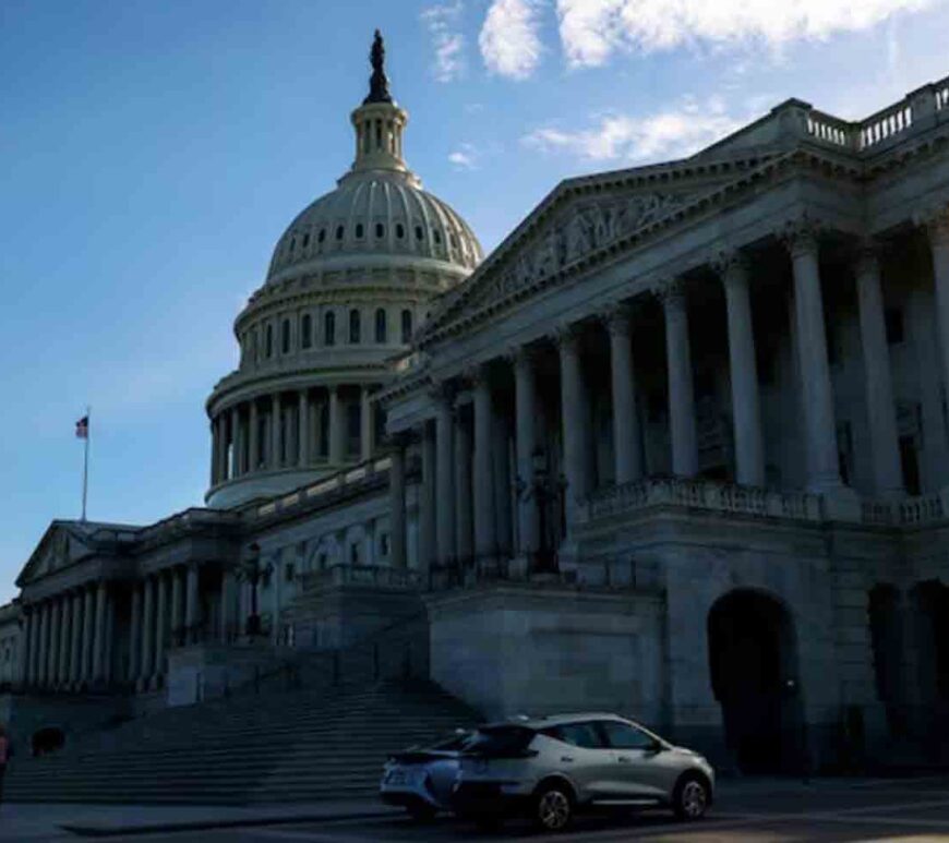 U.S. Capitol building on Capitol Hill in Washington.