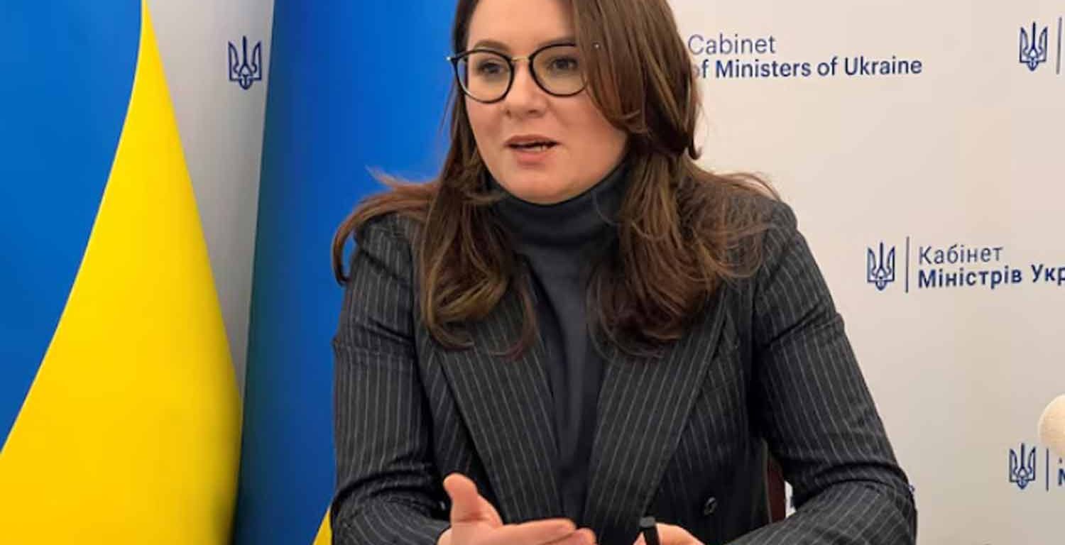 Ukrainian First Deputy Prime and Economy Minister Yulia Svyrydenko