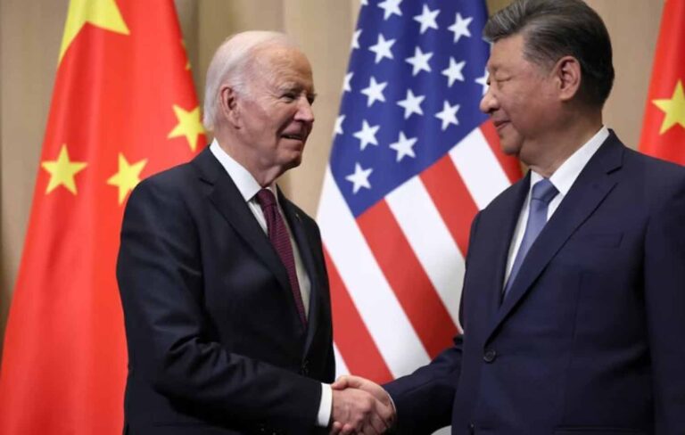 Joe Biden and Xi Jinping, APEC Summit, Lima, November 16, 2024