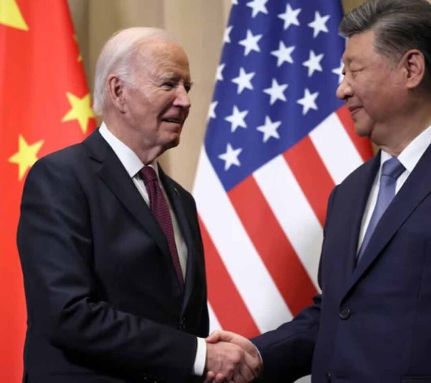 Joe Biden and Xi Jinping, APEC Summit, Lima, November 16, 2024