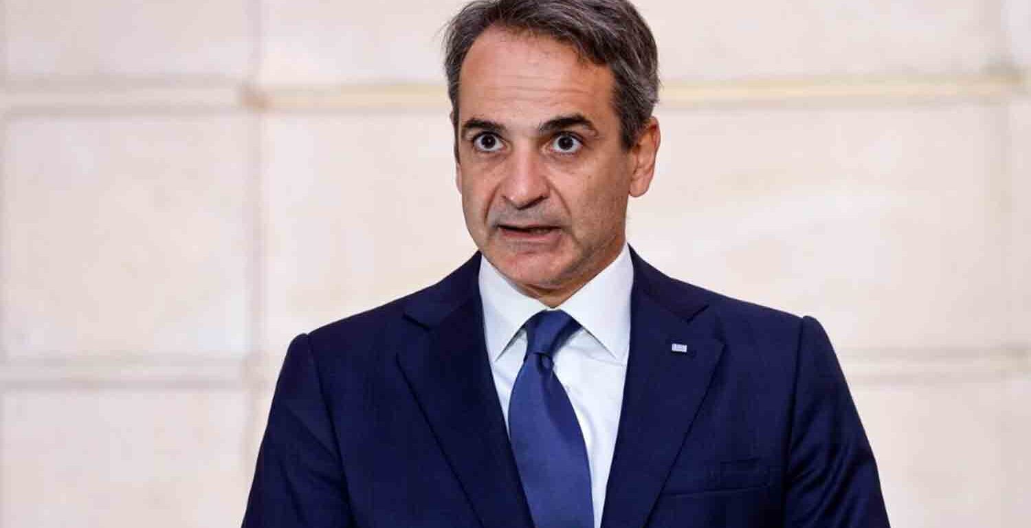 Greek Prime Minister Kyriakos Mitsotakis