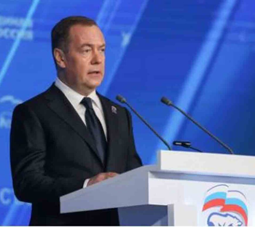 Dmitry Medvedev, deputy chairman of Russia’s National Security Council