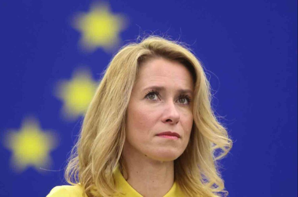 EU foreign policy chief Kaja Kallas