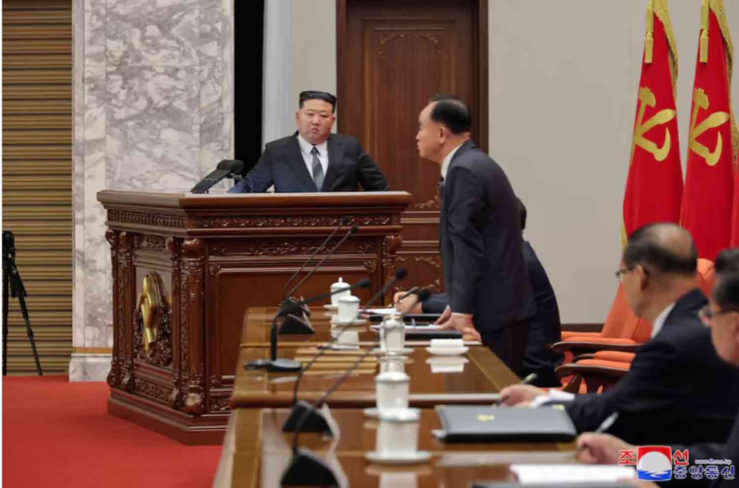 North Korea unveils its most stringent strategy against the United States during a significant party meeting