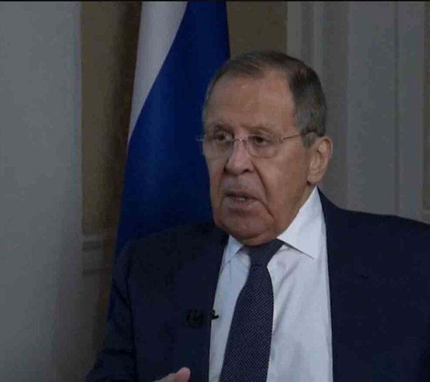 Russian Foreign Minister Sergey Lavrov