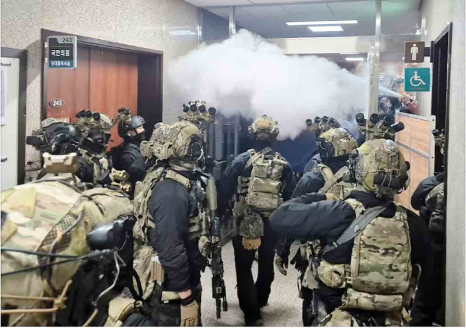 South Korea troops try to storm parliament after martial law declared