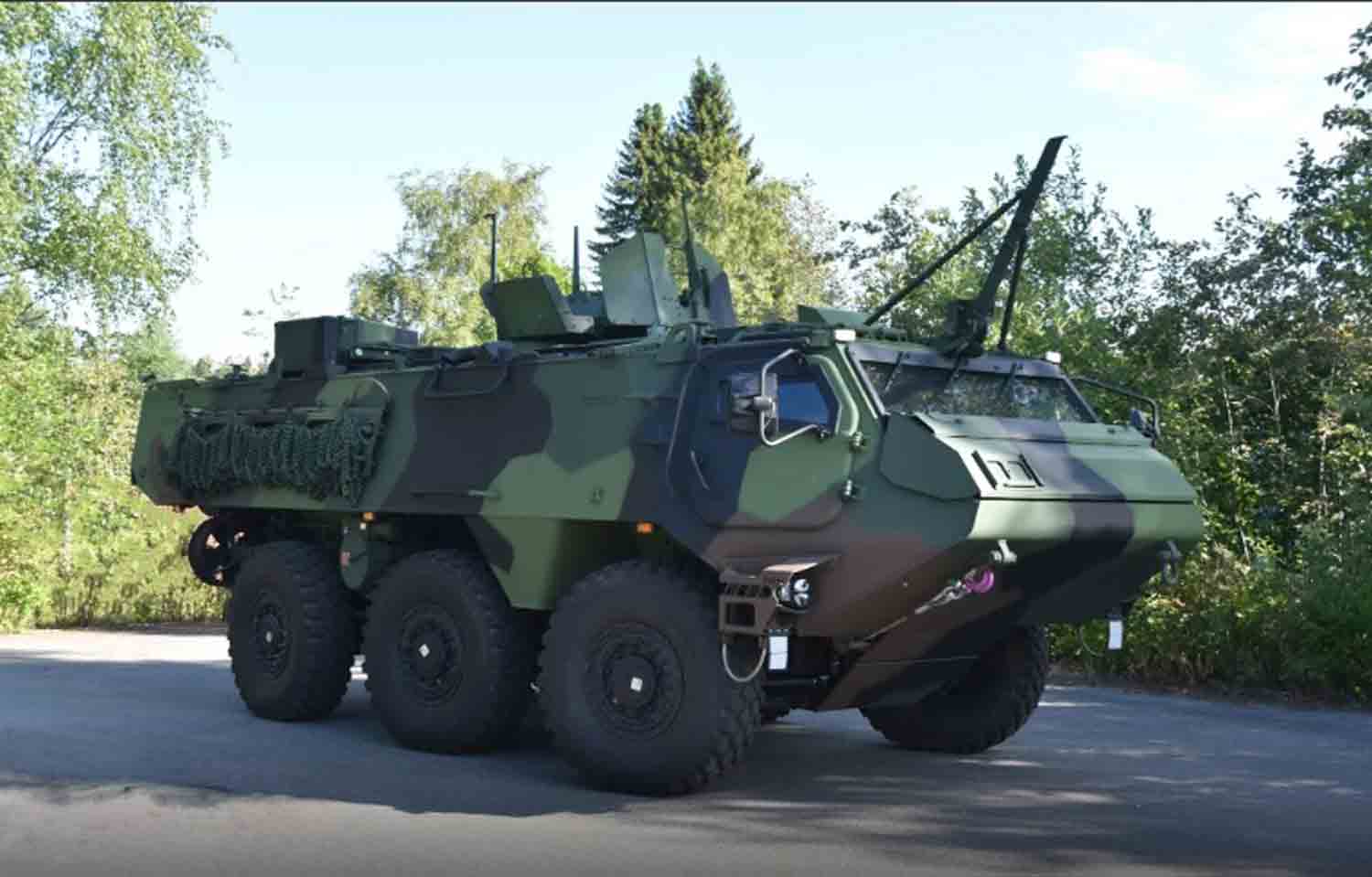Germany transitions to the CAVS 6×6 platform, equipped with a 120mm NEMO heavy mortar