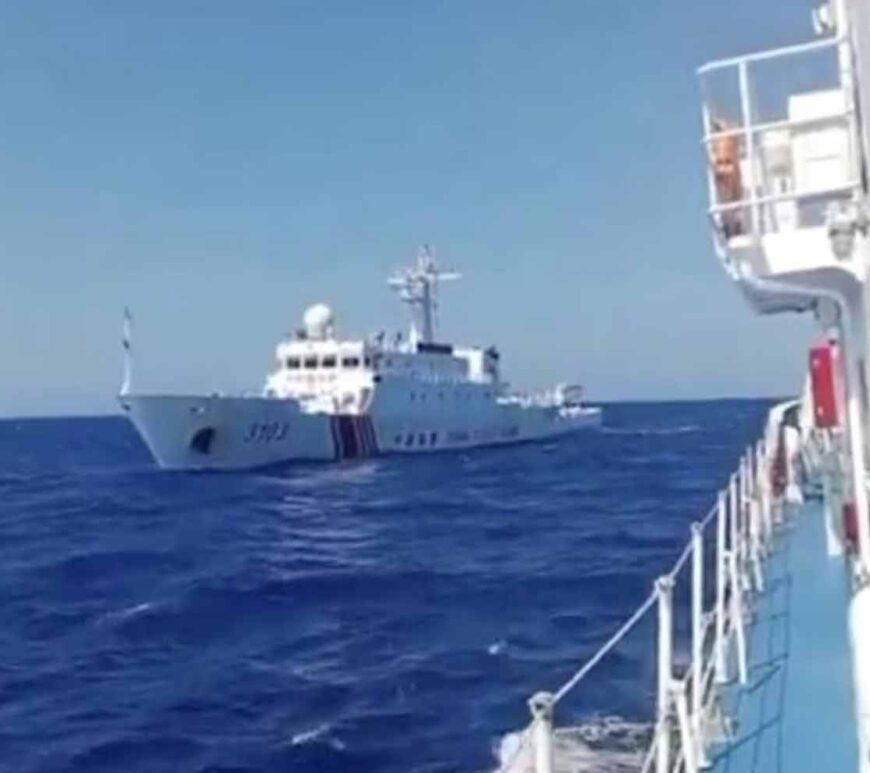 China blasts high-decibel acoustic device to harass PH vessel, the Philippine Coast Guard said.