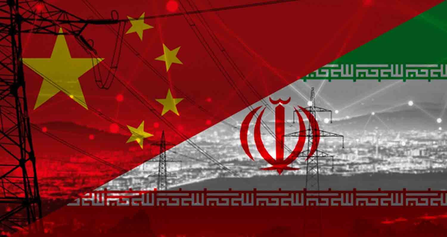 Iran-China-flags