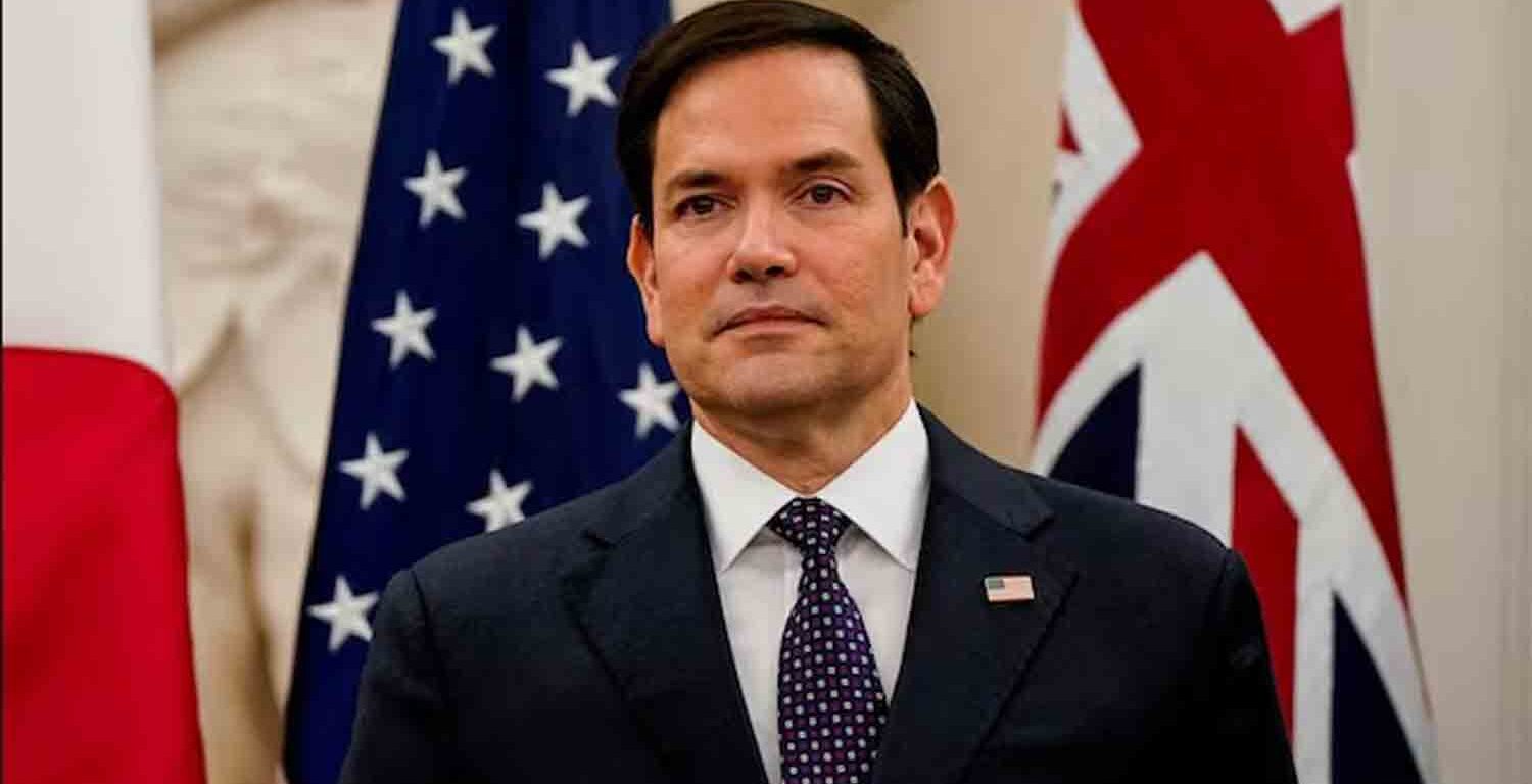 U.S. Secretary of State Marco Rubio at the State Department in Washington, U.S.