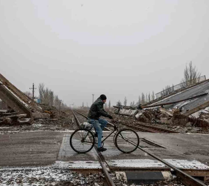 The eastern Ukrainian city of Pokrovsk has been largely emptied of civilians as Russian forces have approached.