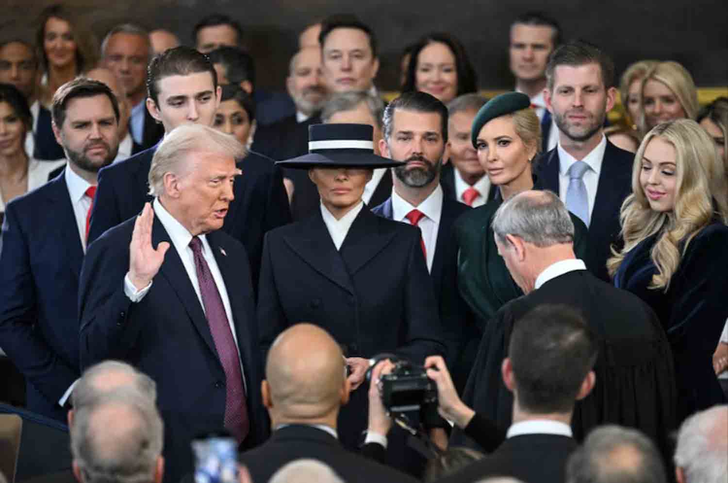 Trump inaugurated for a second term, pledging to usher in a ‘golden age for America’