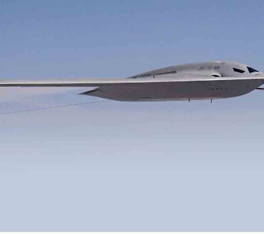 B-21 Raider stealth bomber.