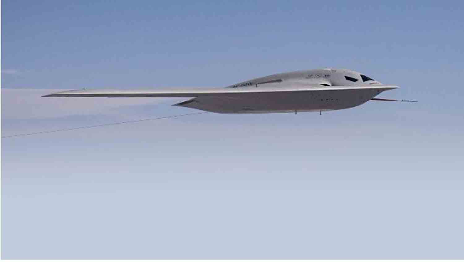 B-21 Raider stealth bomber.