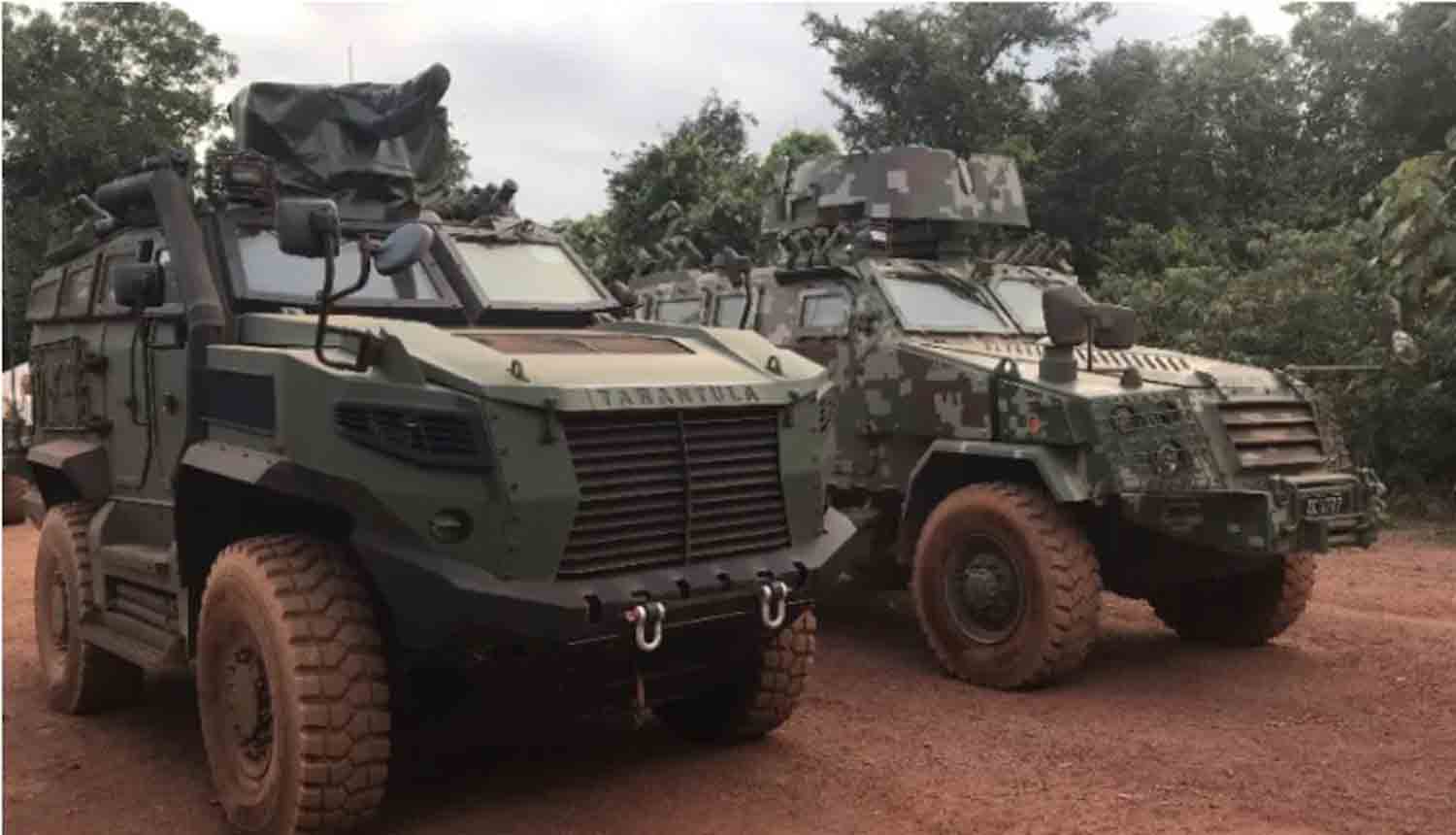 First Win 4×4 armored vehicles