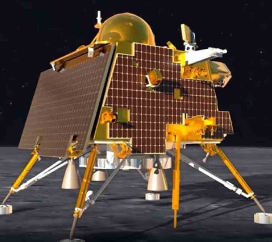 India's moon lander and rover part of Chandrayaan-3