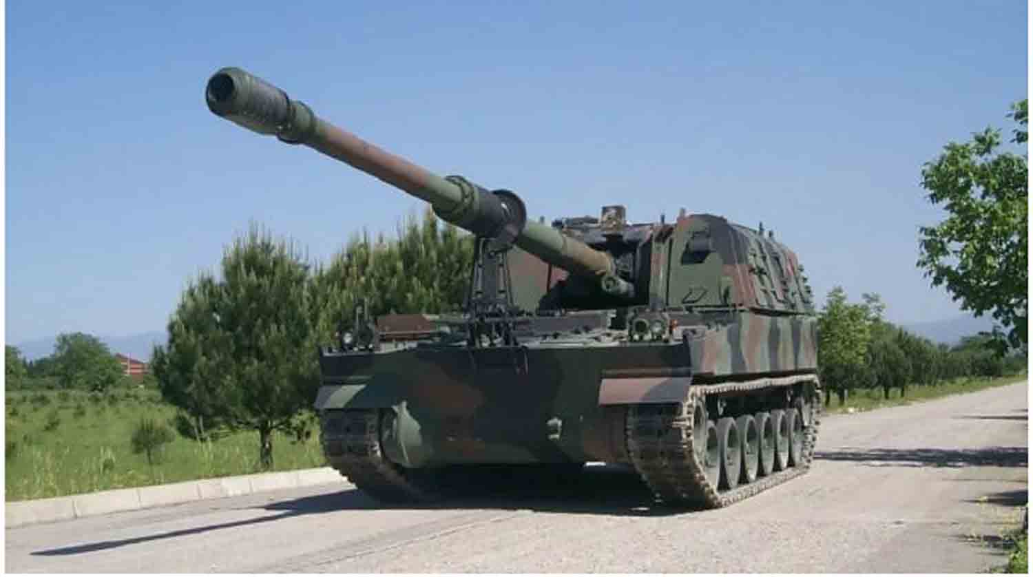 K9 Thunder SPH makes its debut in the UAE, featuring a locally produced 1,000 hp engine