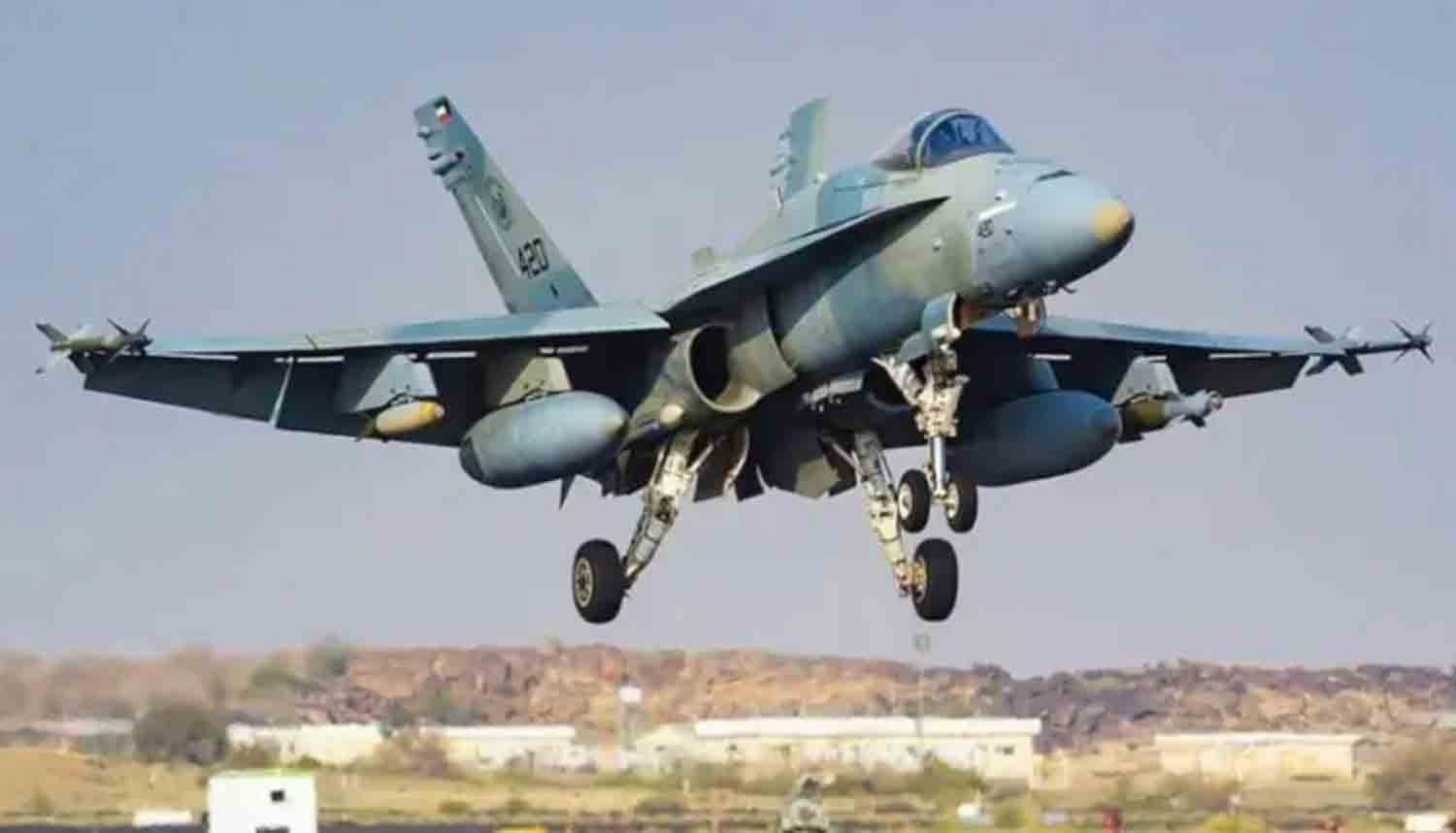 Kuwait's-FA-18CD-Hornet-Fighter-Aircraft Kuwait's F/A-18C/D Hornet Fighter Aircraft.