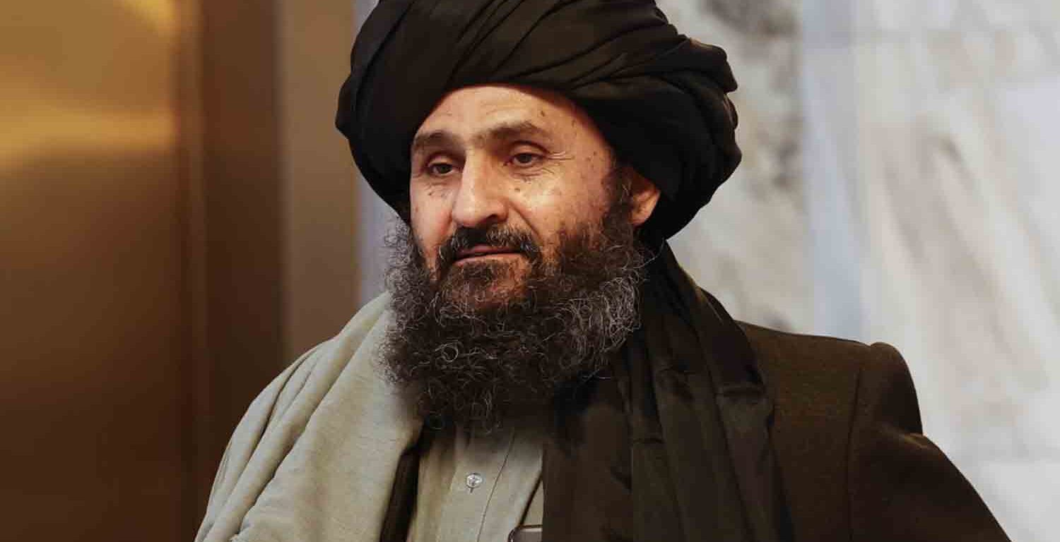 Mullah Abdul Ghani Baradar, deputy prime minister for economic affairs, Afghanistan.