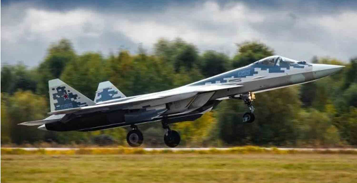 Su-57 achieved takeoff in slightly more than 11 to 12 seconds from a compact runway.