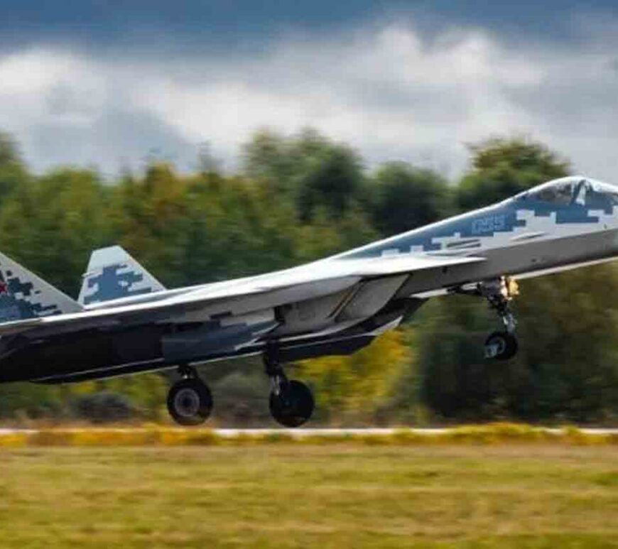 Su-57 achieved takeoff in slightly more than 11 to 12 seconds from a compact runway.