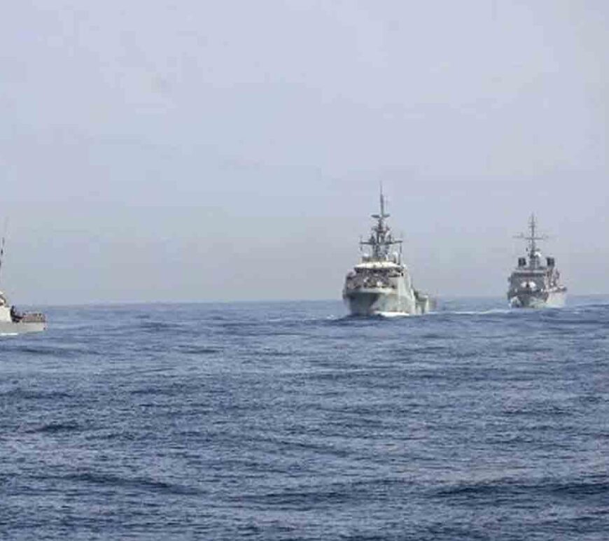 USS Dewey and Russian corvettes kick off rare joint drills.