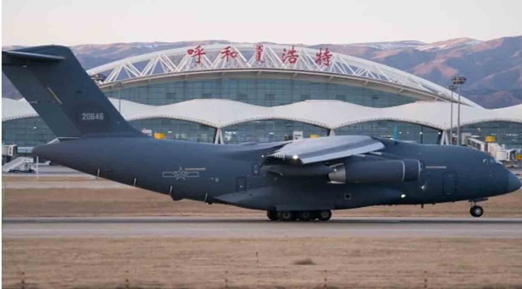 Chinese and Turkish military transport aircraft reportedly linked to increased defence activity at Pakistani military airbases.