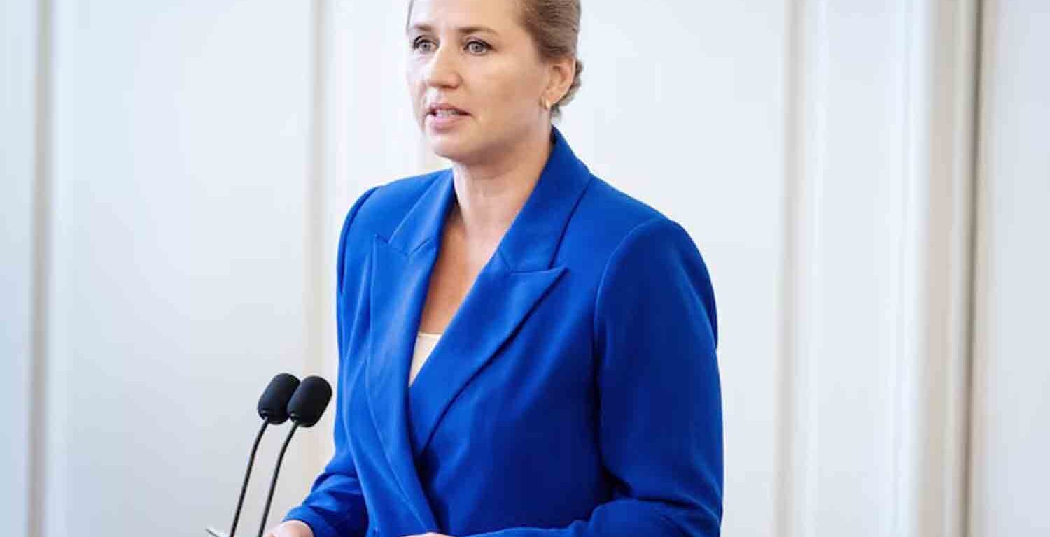 Danish Prime Minister Mette Frederiksen