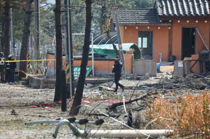 South Korea accidental bombing of a village