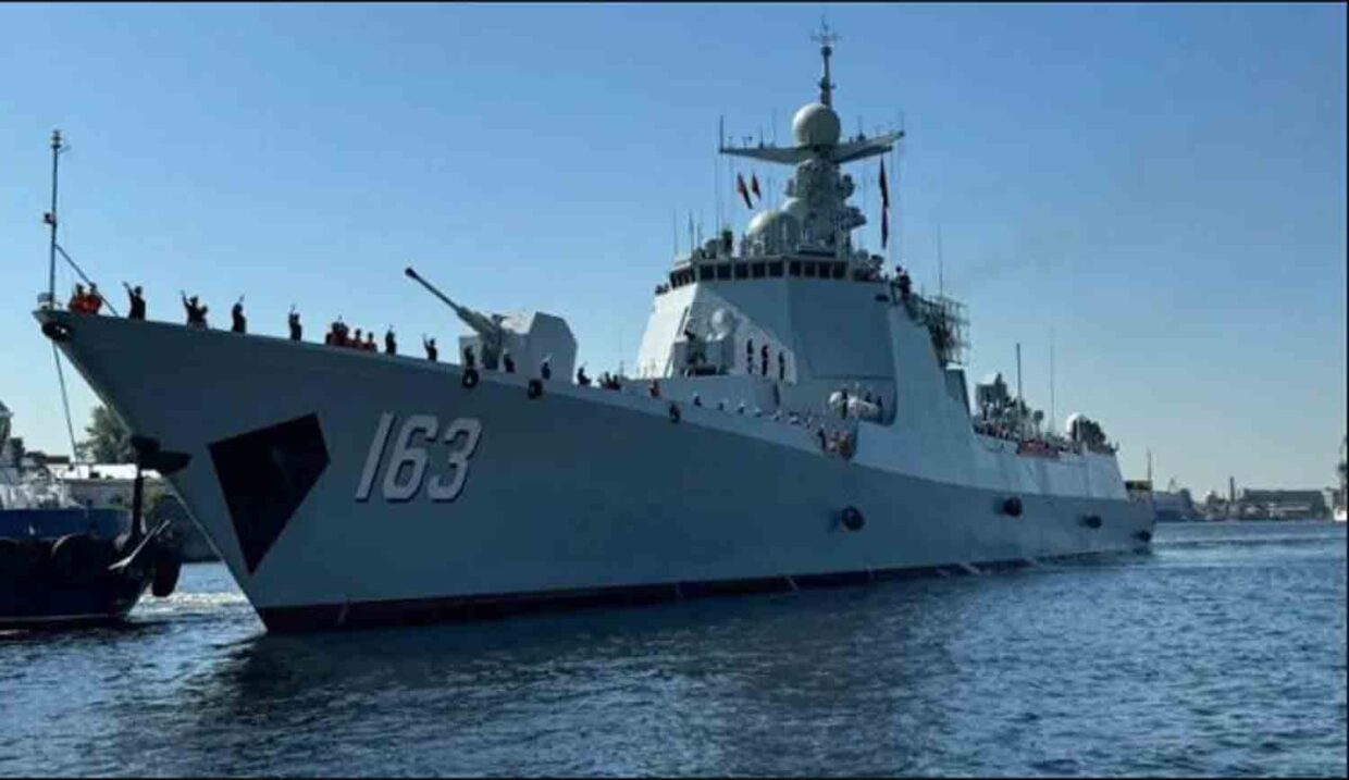 Type 052D guided-missile destroyer, China