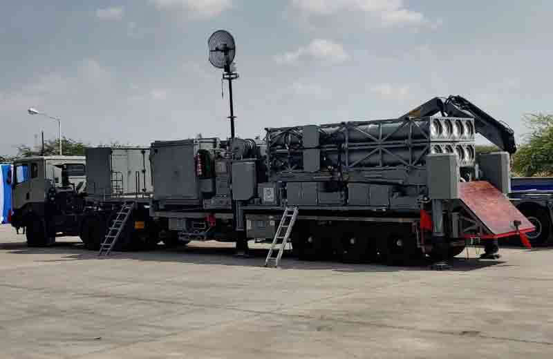 India has positioned Barak-8 missile systems near the border with Pakistan