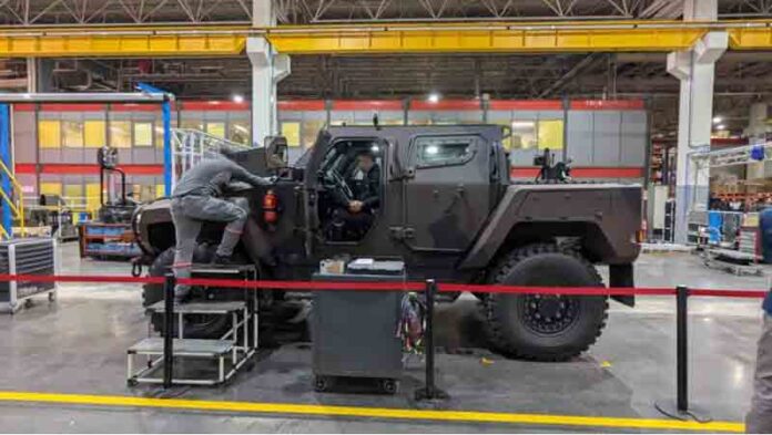 Turkish COBRA II armored vehicle