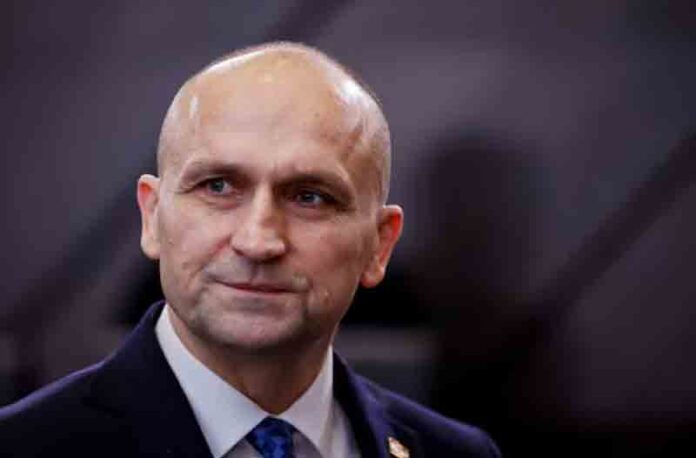 Ivan-Anusic Croatia's Defence Minister Ivan Anusic attends a meeting of the North Atlantic Council in the NATO defence ministers' session together with Sweden as the invitee, at the Alliance's headquarters in Brussels, Belgium.