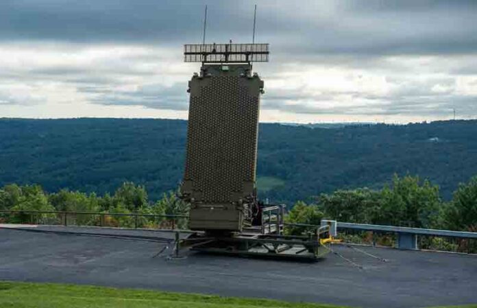 TPY-4 next-generation, ground-based radar developed by Lockheed Martin for the U.S. Air Force