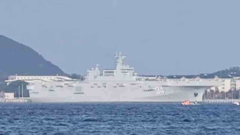 Type-075-amphibious-assault-ship Type 075 amphibious assault ship, China
