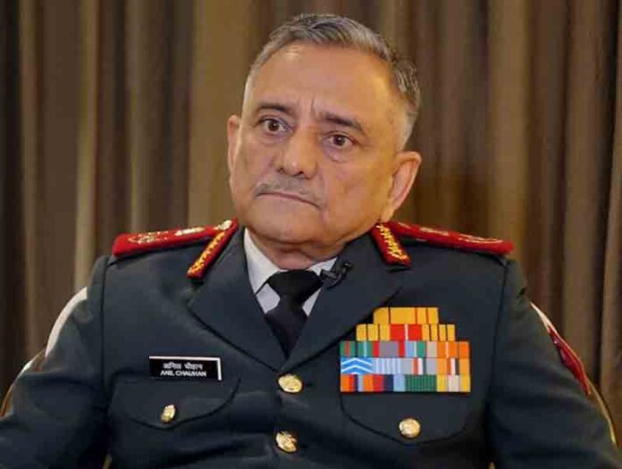 Chief of Defence Staff of the Indian Armed Forces Anil Chauhan