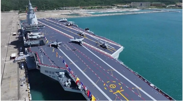 China New Aircraft Carrier Fujian