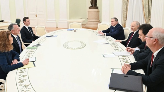 US delegation meeting Putin