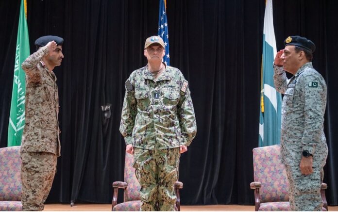 Pakistan navy took over command of CTF 150 Pakistan Navy took over the command of Combined Task Force-150 (CTF-150) for the 14th time during a change of command ceremony held at the Headquarters of Combined Maritime Forces (CMF), Bahrain